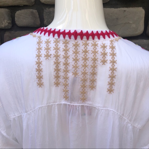 โญ๏ธHP๐งโโ๏ธ Johnny Was Dragonfly Blouse NWT sz S - Picture 6 of 9